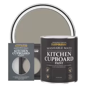 Image of Rust-Oleum Kitchen Cupboard Paint - WHIPPED TRUFFLE - 750ml