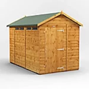 Image of Power Garden Shed 106PASS Golden Brown 10x6