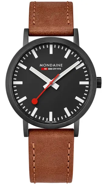 Image of Mondaine Watch SBB Classic - Black MD-190