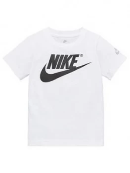Image of Nike Sportswear Younger Boys Futura T-Shirt - White
