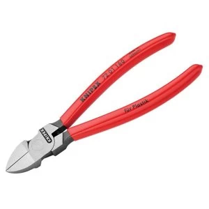 Image of Knipex Diagonal Cutters for Plastics PVC Grip 160mm (6.1/4in)
