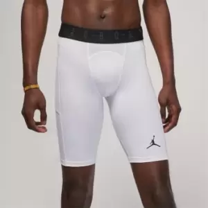 Image of Air Jordan Sport Compression Shorts Mens - White