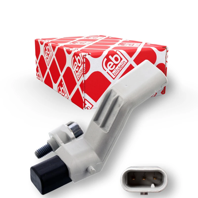 Image of FEBI BILSTEIN Impulse Sensor with screw 106841 Camshaft Sensor,Crankshaft Sensor VW,AUDI,SKODA,Golf VII Schragheck (5G1, BQ1, BE1, BE2)