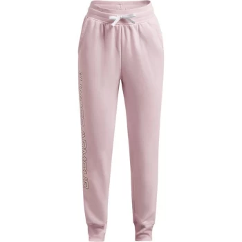 Image of Under Armour Rival Fleece Joggers Junior Girls - Cool Pink