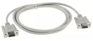 Image of Roline Serial Cable, 1.8m, Female DB9 to Female DB9, 9 Ways