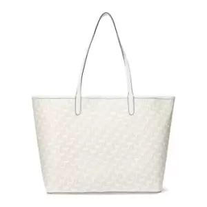 Image of Lauren by Ralph Lauren Collins 36 Tote Bag - White