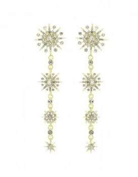Image of Lipsy Gold Colour Celestial Drop Earrings