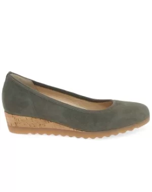 Image of Gabor Epworth Wider Fit Wedge Shoes