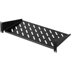 Image of Rittal 5501.625 19" Server rack cabinet shelf 2 U Fixed Suitable for (cabinet depths): 450 mm Black