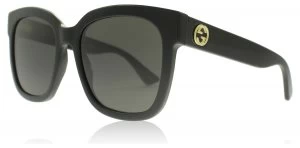 Image of Gucci 0034S Sunglasses Black 001 54mm