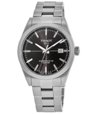 Image of Tissot Gentleman Automatic Anthracite Dial Steel Mens Watch T127.407.11.061.01 T127.407.11.061.01