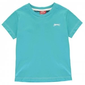 Image of Slazenger Plain T Shirt Infant Boys - Bright Blue