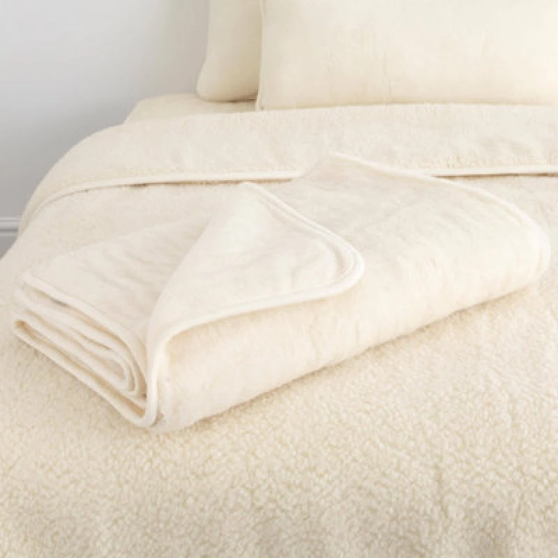 Image of Native Natural Merino Wool Blanket - 220X200 Natural