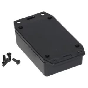 Image of Hammond 1591XXMFLBK FRABS Enclosure Flanged Lid 85 x 56 x 24mm Black