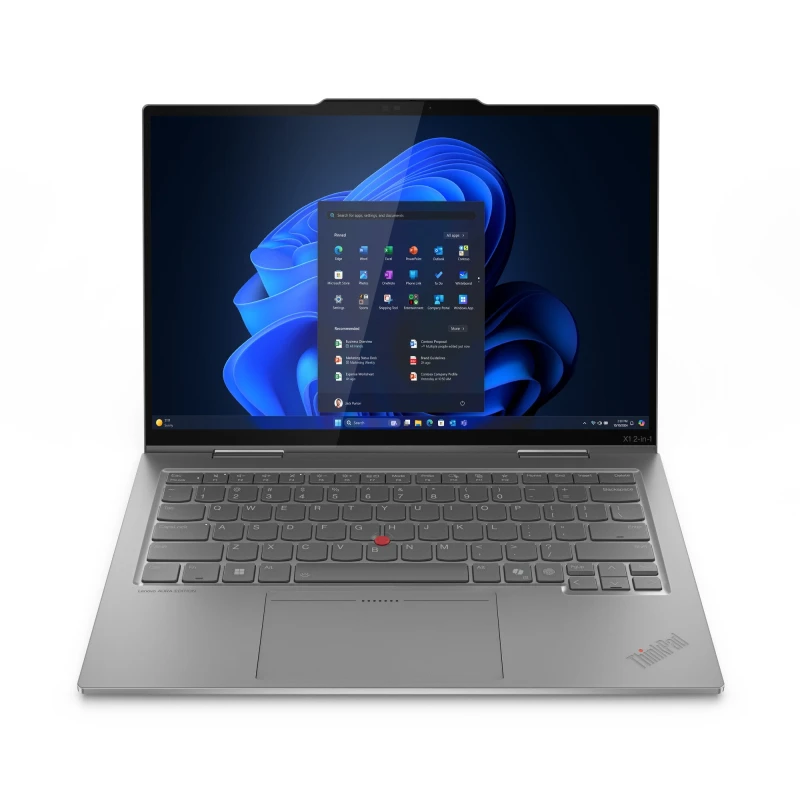 Image of Lenovo ThinkPad X1 2-in-1 Gen 10 Aura Edition Copilot+ PC Intel Core Ultra 7 258V Hybrid (2-in-1) 35.6cm (14") Touch Screen 2.8K 32GB LPDDR5x-