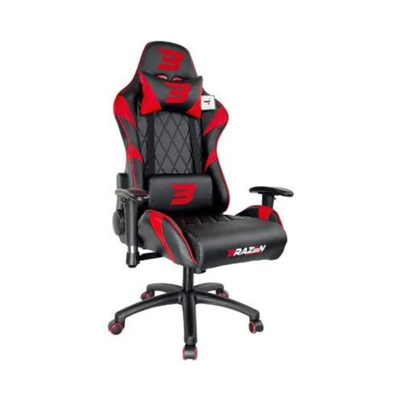 Image of BraZen Venom Elite Esports RGB PC Gaming Chair - Black / Red