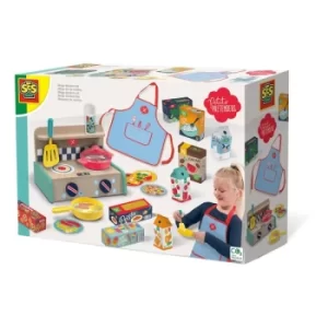 Image of SES CREATIVE Petits Pretenders Childrens Mega Kitchen Set, Unisex, Three Years and Above, Multi-colour (18015)