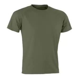 Image of Spiro Mens Aircool T-Shirt (L) (Combat)