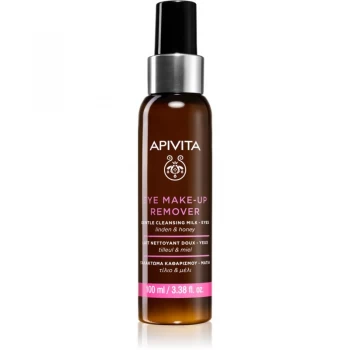 Image of Apivita Cleansing Honey & Tilia Eye Makeup Remover 100ml