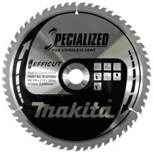 Image of Makita B-67309 Circular saw blade 305 x 30 x 2.15mm Number of cogs: 60