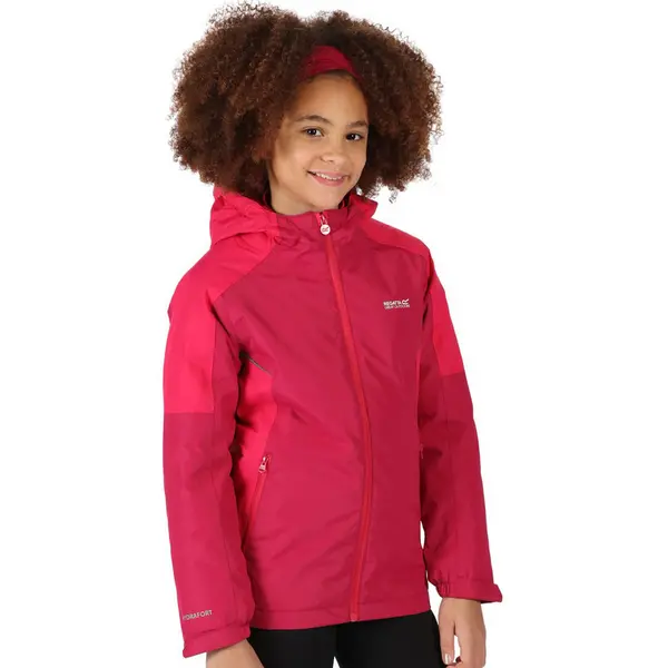 Image of Regatta Girls Hurdle Iv Waterproof Insulated Jacket Coat 14 Years - Chest 86-98cm (Height 164-170cm)