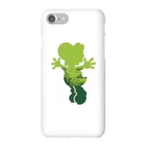 Image of Nintendo Super Mario Yoshi Silhouette Phone Case - iPhone 7 - Snap Case - Matte