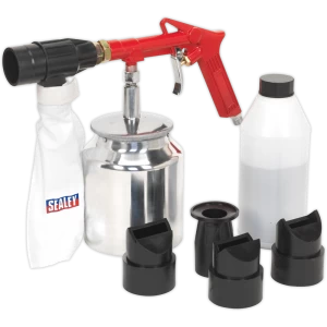 Image of Sealey SG10E Air Recirculating Economy Sand Blasting Kit