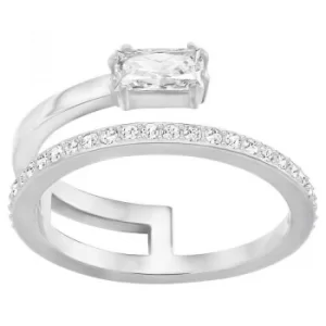 Image of Swarovski Gray Ring Size 58