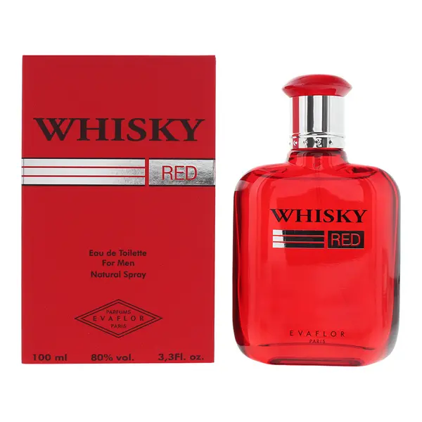 Image of Evaflor Whisky Red Eau de Toilette For Him 100ml
