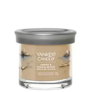 Image of Yankee Candle Amber & Sandalwood Scented Candle 122g