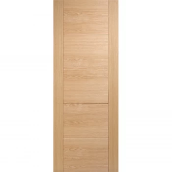 Image of Vancouver Internal Prefinished Oak 5 Panel Fire Door - 762 x 1981mm