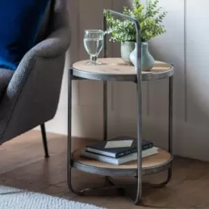 Image of Crossland Grove Rochford Side Table Oak