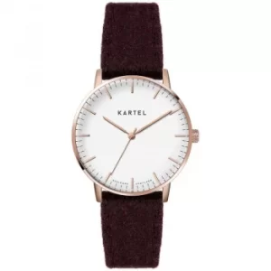 Image of Unisex Kartel Scotland Lewis 34mm Cashmere Watch