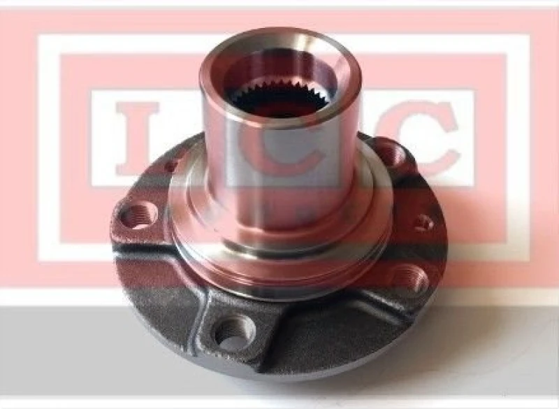 Image of FEBI BILSTEIN 49543 Wheel Hub Front Axle Right, without wheel bearing Wheel Hub (653)