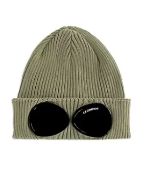 Image of C.p. Company Cotton Goggle Beanie