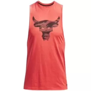 Image of Under Armour Project Rock Bull Tank Top Mens - Red