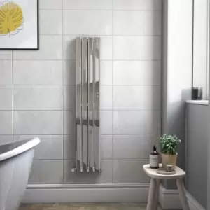 Image of Chrome Vertical Single Panel Radiator 1600 x 300mm - Mojave