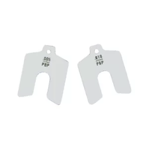 Image of 1.000MMX50X50MM Stainless Slotted Shim (Pk-10)