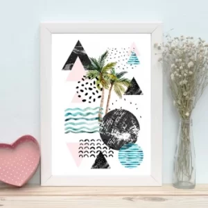 Image of BC1008130633 Multicolor Decorative Framed MDF Painting