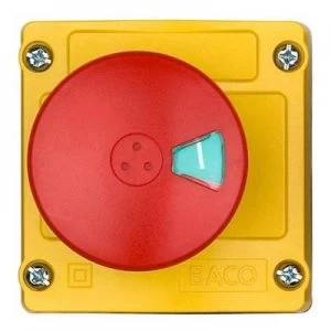 Image of BACO LBX13102 Kill switch enclosure 240 V AC 2.5 A 2 breakers IP66