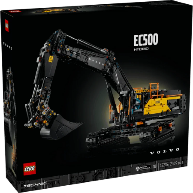 Image of lego technic LEGO Technic Volvo EC500 Hybrid Excavato - Lego Technic Male TC75501