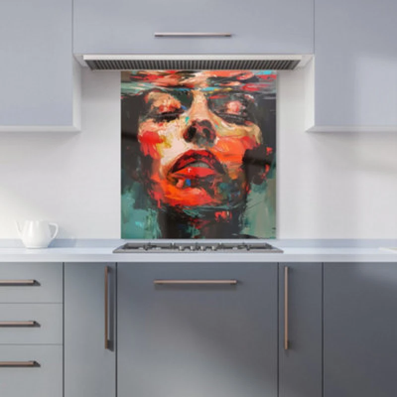 Image of Warren Reed - Designer Green Christmas Woodlands Tea Towel Green Unisex