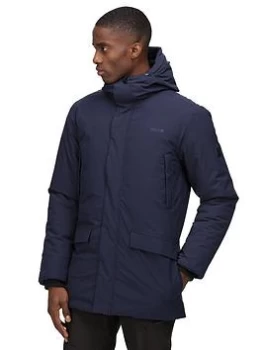 Image of Regatta Yewbank Waterproof Insulated Jacket - Navy, Size L, Men