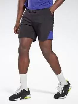 Image of Reebok Les Mills Strength 2.0 Shorts - Black, Size S, Men