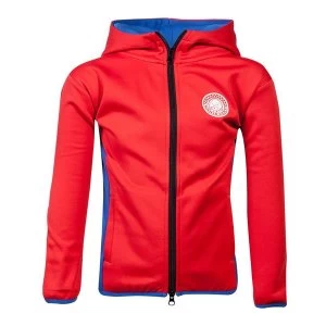 Image of Nintendo - Mario Kart Logo Kid's 98/104 Hoodie - Red/Blue