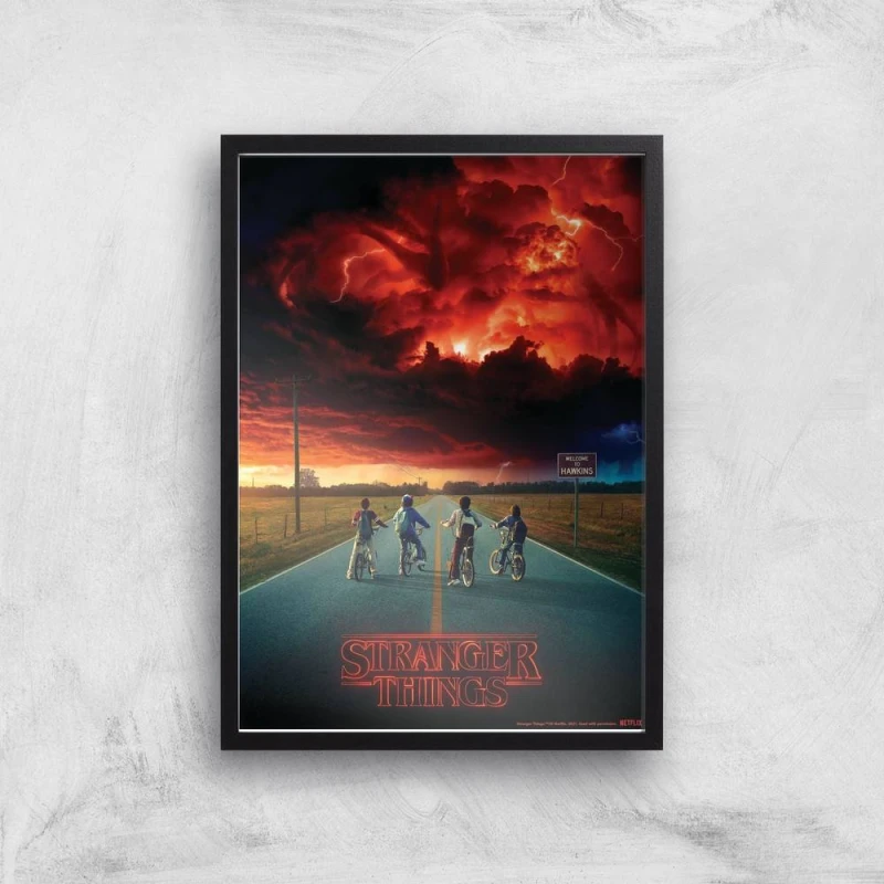 Image of Stranger Things Welcome To Hawkins Giclee Art Print - A2 - Print Only
