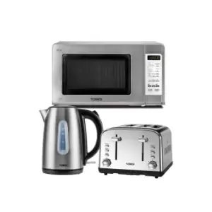 Image of Tower Infinity Kettle, 4 Slice Toaster and Microwave