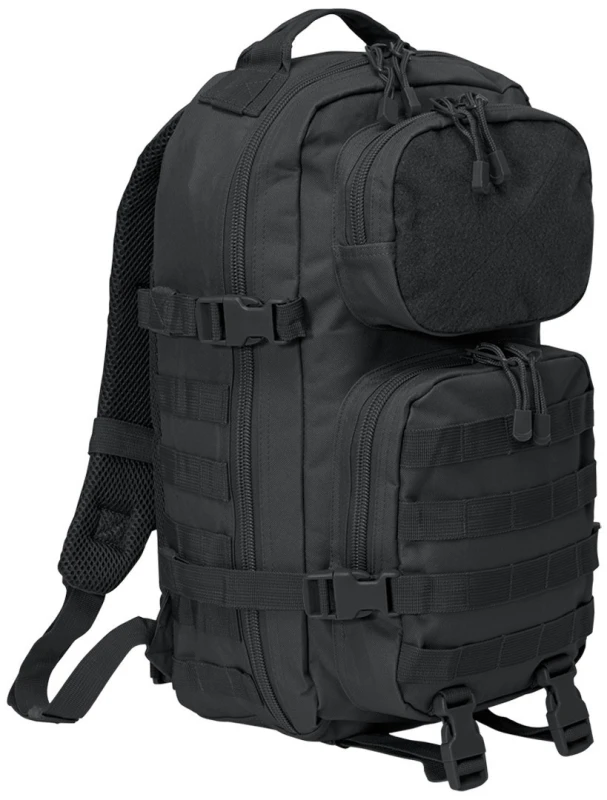 Image of Brandit US Cooper Patch Medium Backpack Black Backpack Black Onesize Unisex