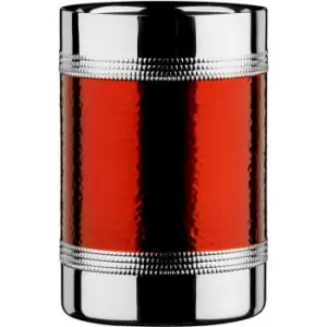 Image of Hammered Red Band Bottle Cooler - Premier Housewares