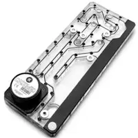 Image of EK Water Blocks EK-Quantum Reflection Define R6 D5 PWM D-RGB Distro Plate - Plexi